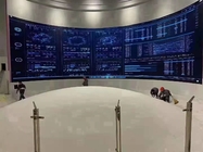 Flexible Curved LED Display Screen for Shopping Mals, Bars, etc.