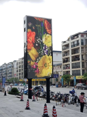 জলরোধী বহিরঙ্গন LED ডিসপ্লে স্ক্রিন কম শক্তি খরচ কোন বিকৃতি সঙ্গে